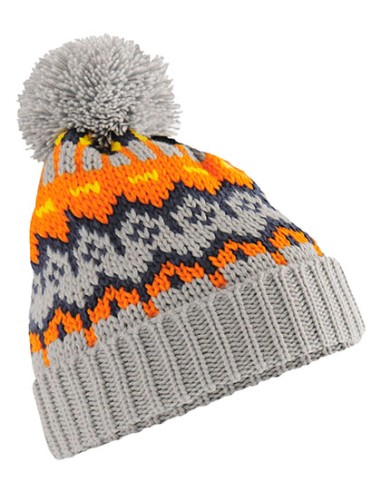 BEE-B528-Retro Ski Beanie